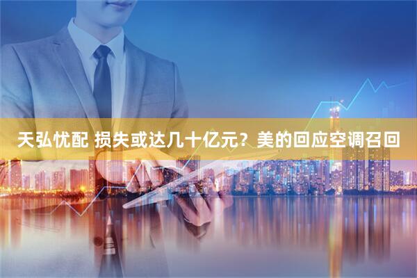 天弘忧配 损失或达几十亿元？美的回应空调召回