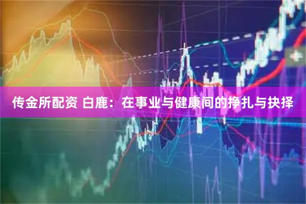 传金所配资 白鹿：在事业与健康间的挣扎与抉择