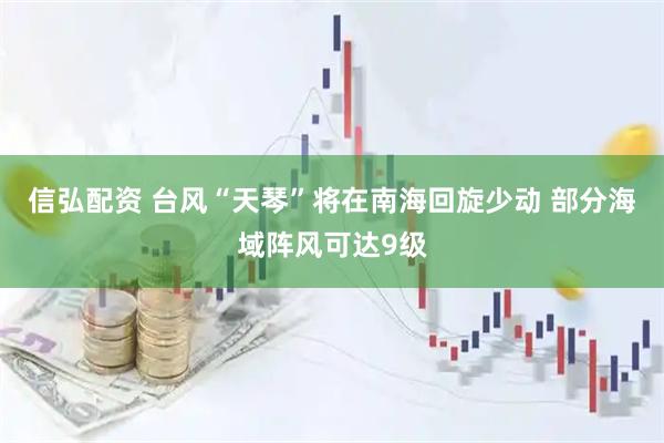 信弘配资 台风“天琴”将在南海回旋少动 部分海域阵风可达9级